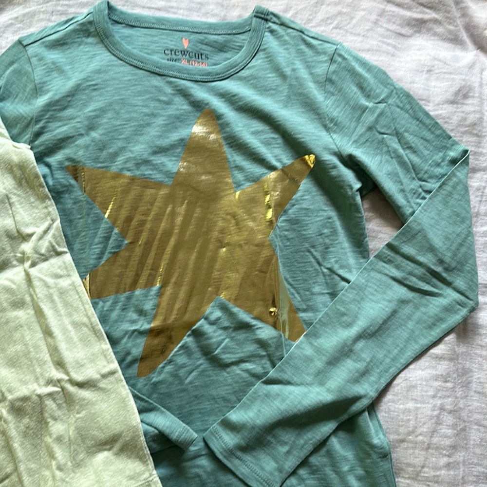 Crew cuts by J. crew long sleeve Tshirts